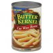 Butter Kernel cut wax beans green beans Calories