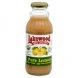 lemon juice organic, fresh pressed, not from concentrate Lakewood Nutrition info