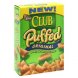 Club puffed snack crackers bite-size, buttery, original Calories
