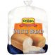 Rhodes frozen bread dough white refined Calories