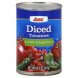 Jewel diced tomatoes with green chilies Calories