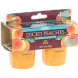Jewel diced peaches, extra light syrup Calories
