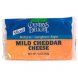 cheese natural mild longhorn cheddar, sliced