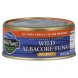 tuna wild albacore, no salt