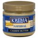 Krema butter natural cashew Calories