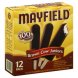 Mayfield ice cream bars brown cow juniors Calories
