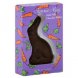 solid milk chocolate rabbit
