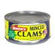 clams clams minced