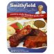 Smithfield paula deen ribs pork, boneless, country-style Calories