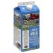Woodstock Farms organic lowfat milk 1% milkfat Calories
