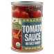 Woodstock Farms organic tomato sauce no salt added Calories