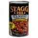 chili with beans, classic, family size
