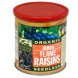 Woodstock Farms organic raisins jumbo flame, seedless Calories