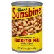 Sunshine sunshine blackeyed peas southern style, with pork Calories