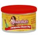 Juanitas Foods mexican gourmet dip bean, mild, jalapeno Calories