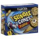 sundae cones fudge