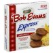 Bob evans express sausage patties original Calories