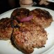 beef, ground, 75% lean meat / 25% fat, patty, cooked, pan-broiled