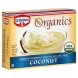 Dr. Oetker organics pudding and pie filling mix cooked, coconut Calories