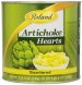 artichoke hearts quartered