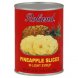 Roland pineapple slices in light syrup Calories