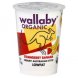 Wallaby strawberry banana organic lowfat Calories