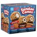 Ice Cream Specialties sundae cones assorted Calories