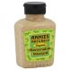 Annies Naturals mustard horseradish, organic Calories