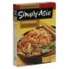 Simply Asia noodles with roasted peanut sauce & roasted peanut topping, mild Calories