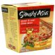Simply Asia take out chow mein sweet & sour Calories