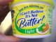 margarine-like, vegetable oil-butter spread, reduced calorie, tub, with salt