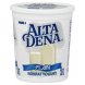 Alta Dena plain yogurt non fat Calories