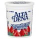 Alta Dena strawberry yogurt low fat Calories