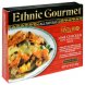 Ethnic Gourmet taste of santa fe lime chicken with ancho chile sauce, medium spiced Calories