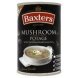 Baxters mushroom potage soups/luxury Calories