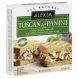 Alexia Foods tuscan style panini grilled chicken pesto with mozzarella on italian style herb bread Calories