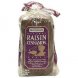 natural raisin cinnamon bread