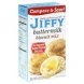 Jiffy corn muffin and corn muffin and buttermilk biscuit mix Calories