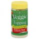 veggy grated topping parmesan flavor