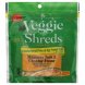veggie shreds cheese food alternative shredded pasteurized process, monterey jack & cheddar flavor