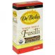 DeBoles organic whole wheat fusilli organic short pasta Calories