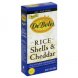DeBoles rice shells & cheddar pasta dinners Calories