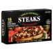 Philly-Gourmet sandwich steaks 100% pure beef Calories