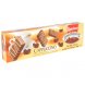 fine milk chocolate biscuits with coffee cream
