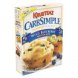 Krusteaz wild blueberry muffin mix carbsimple Calories