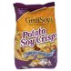 Genisoy potato soy crisps parmesan and roasted garlic Calories