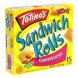 Totinos sandwich rolls cheeseburger Calories