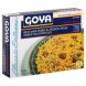 Goya classic entrees rice with pork & pigeon peas Calories