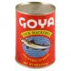 Goya jack mackerel in brine Calories