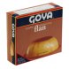 Goya flan Calories